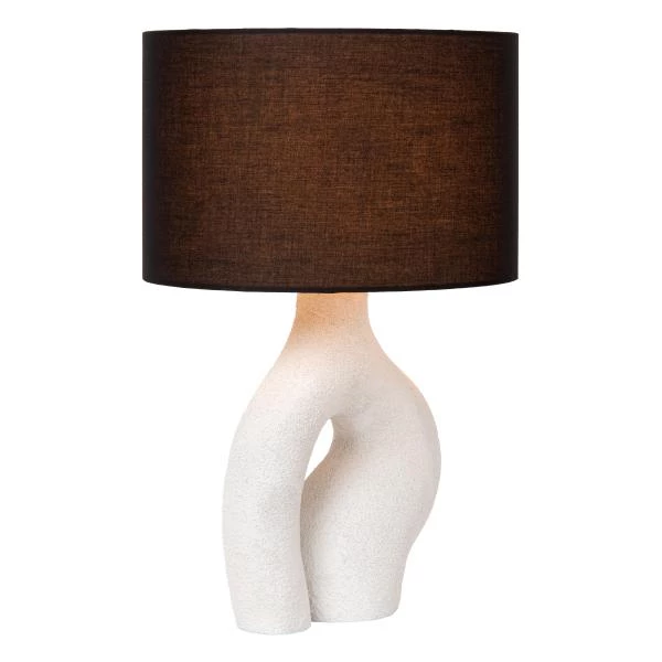 Lucide FORMA - Lampe de table - 1xE27 - Blanc - détail 1